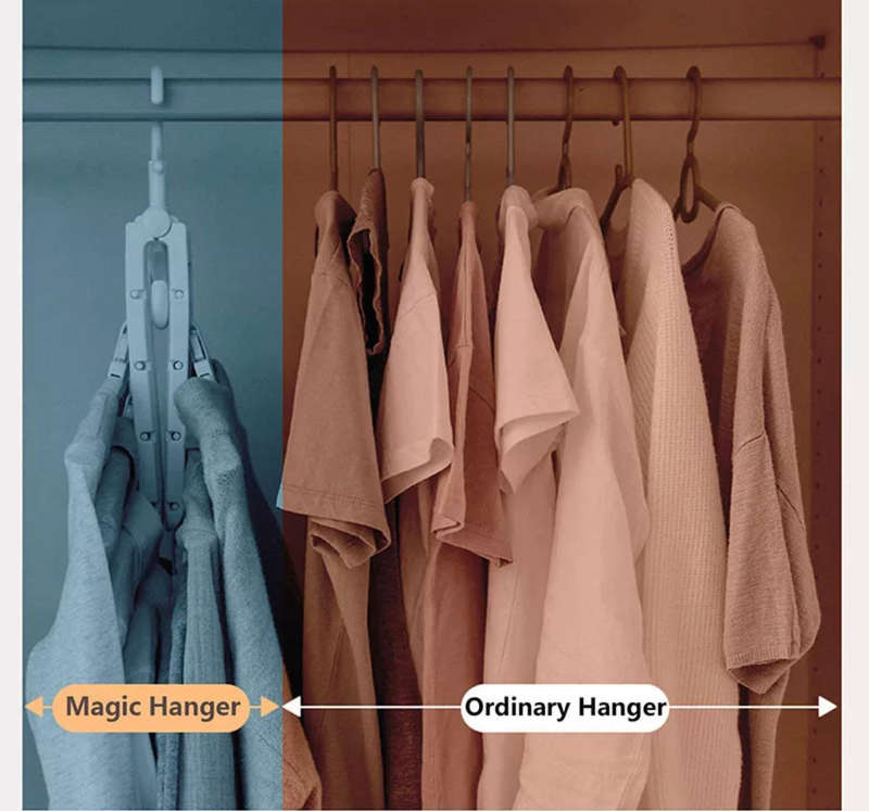 Magic Folding Hanger 8 rack