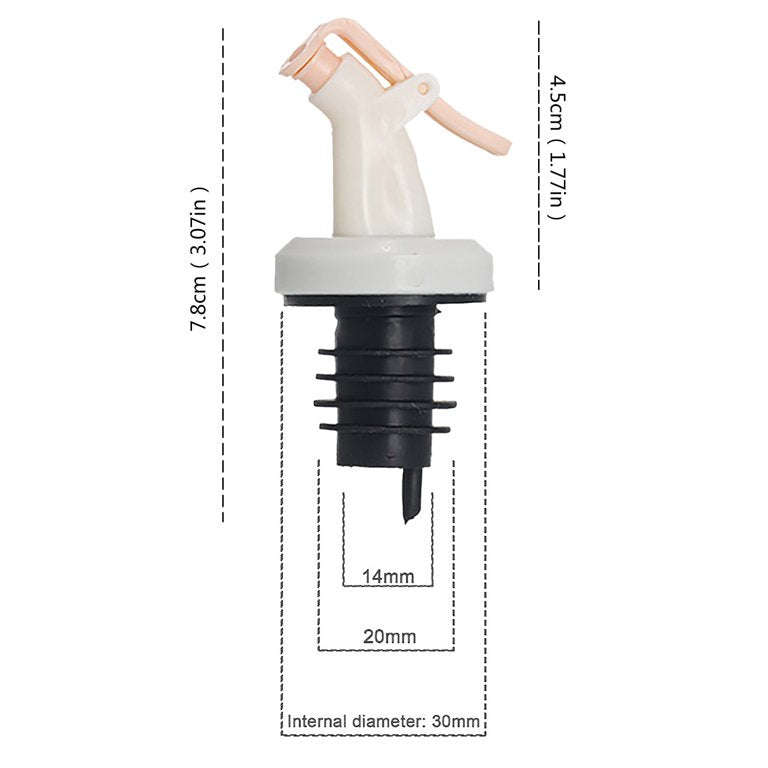 Olive Oil Bottle Mouth Bottle Stopper Wine Dispenser Wine Pourer Flip