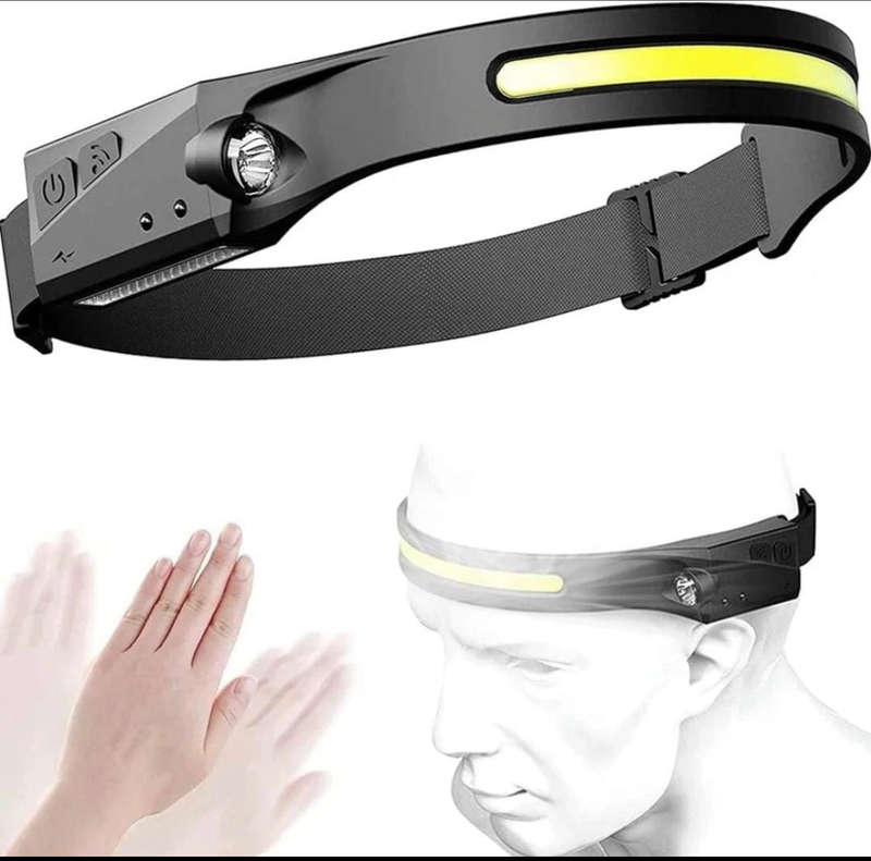 Headlamp Motion Senor Rechargeable Lamp