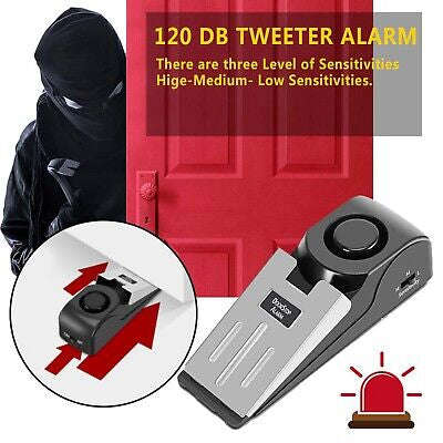 Portable Door Stop Stippers Wedge Security Alarm