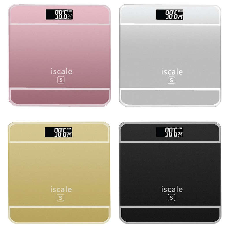 iScale Electronic Bathroom Scale - Silver