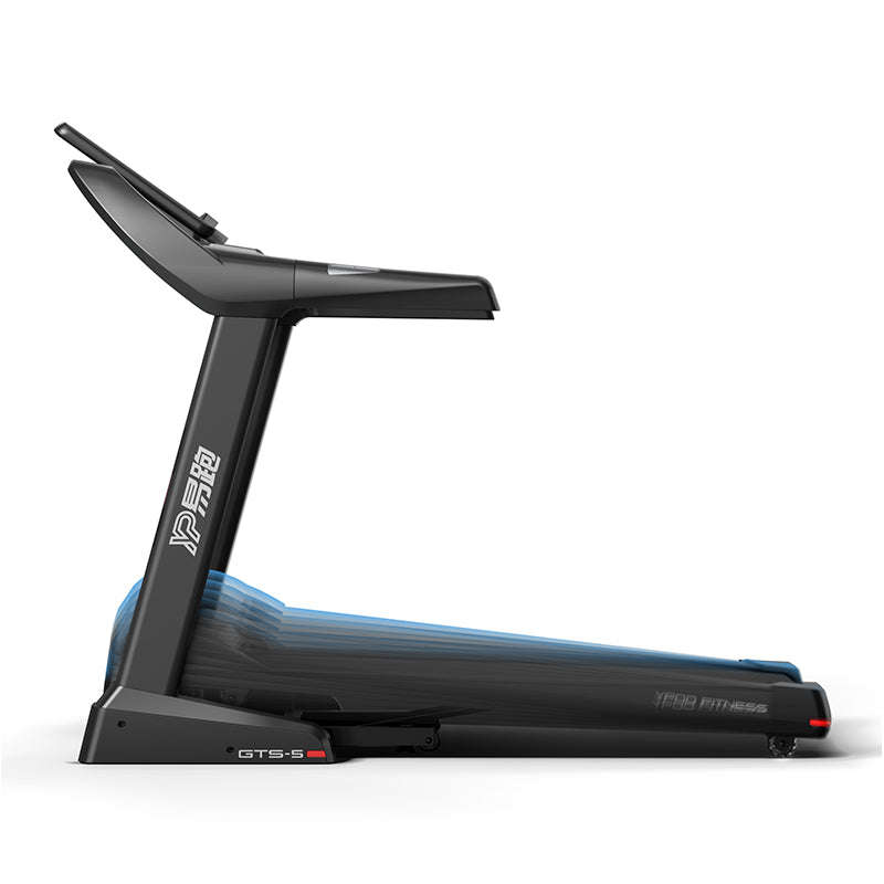GTS5 Motorized Folding Home Treadmill with Massager 15.6 TFT Touchscreen