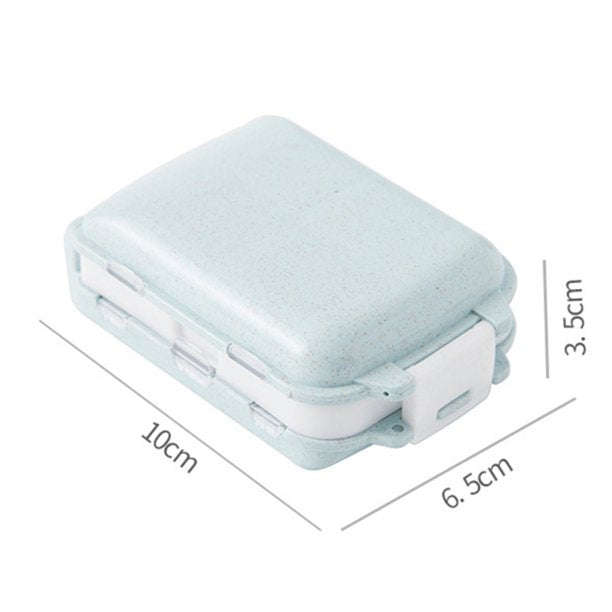 Waterproof Small Pill Box Organizer - Blue