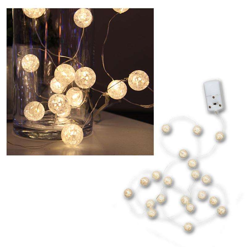 LED fairy light chain balls