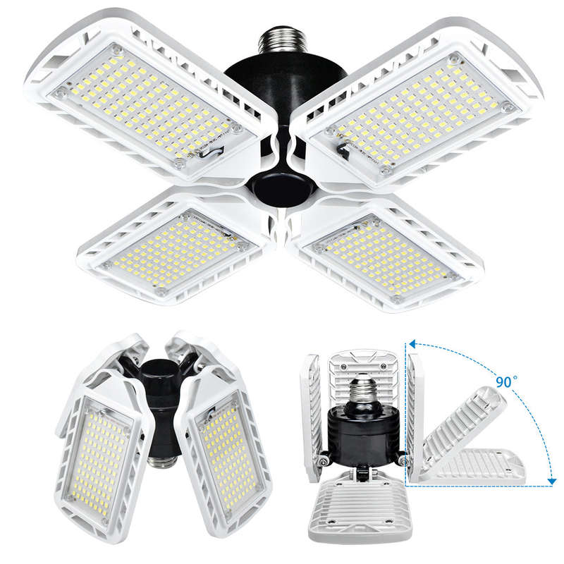 Led Ceiling Light Super Bright 4 Blade 60w