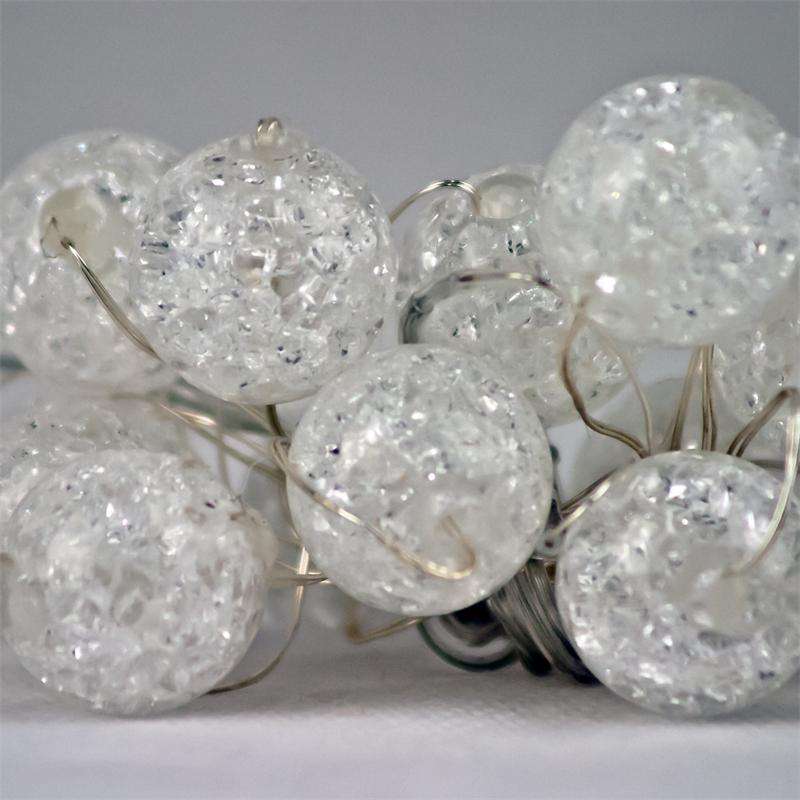 LED fairy light chain balls