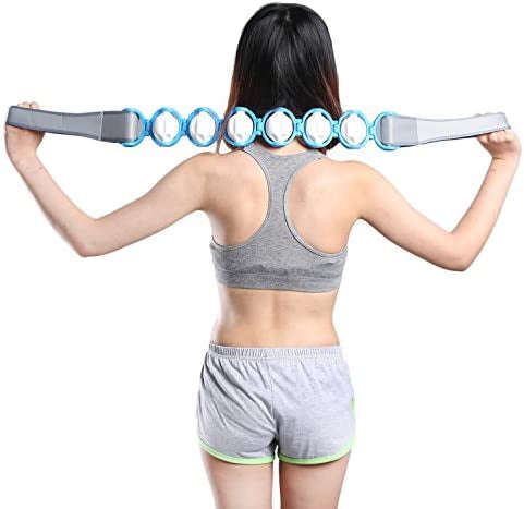 Body Massage Roller Rope - Portable Handheld Upper Lower Back Shoulder Neck Foot