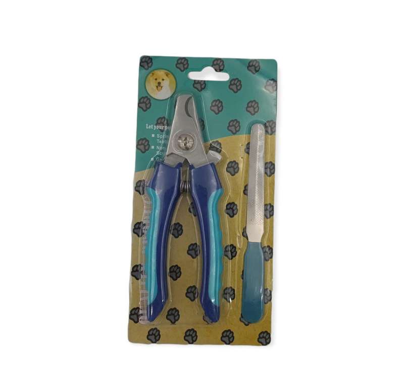 Stainless Steel Pet Nail Clipper with Safety Lock