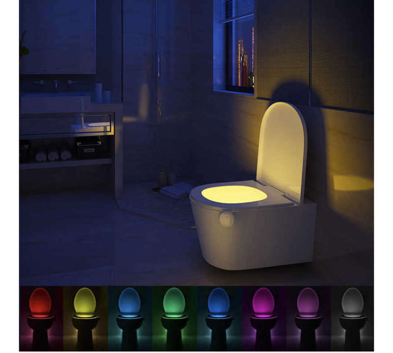 Motion Sensor Toilet Light
