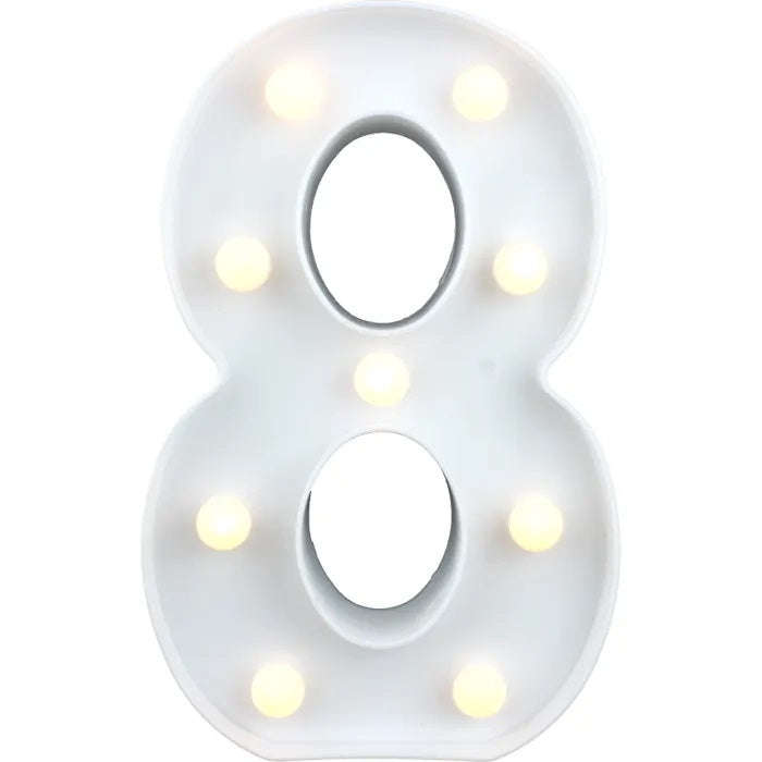 LED Number Lights