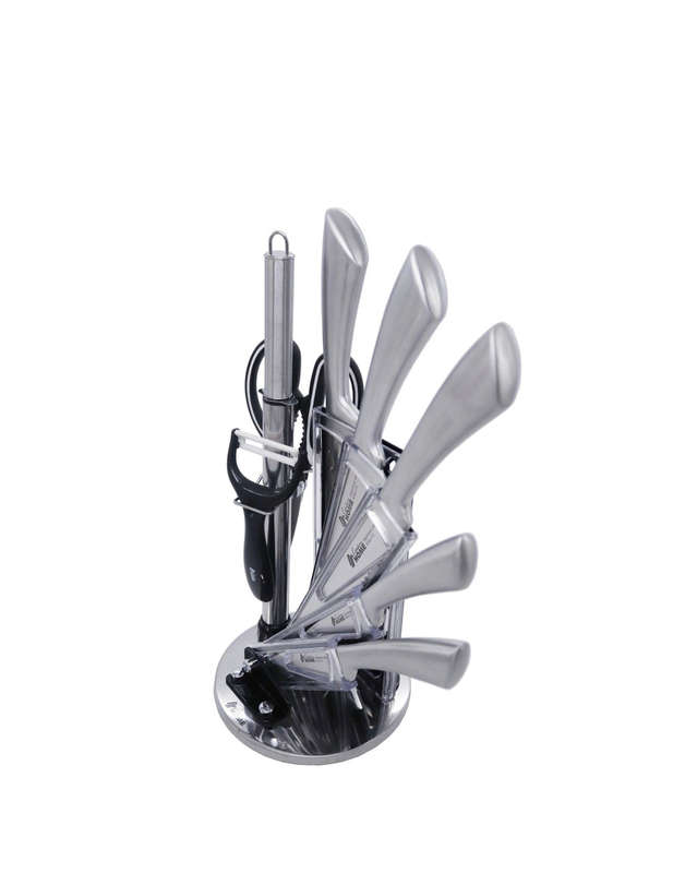 Home Knives Sets with Acrylic Knives Stands