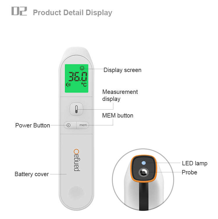 Infrared Digital Forehead Thermometer