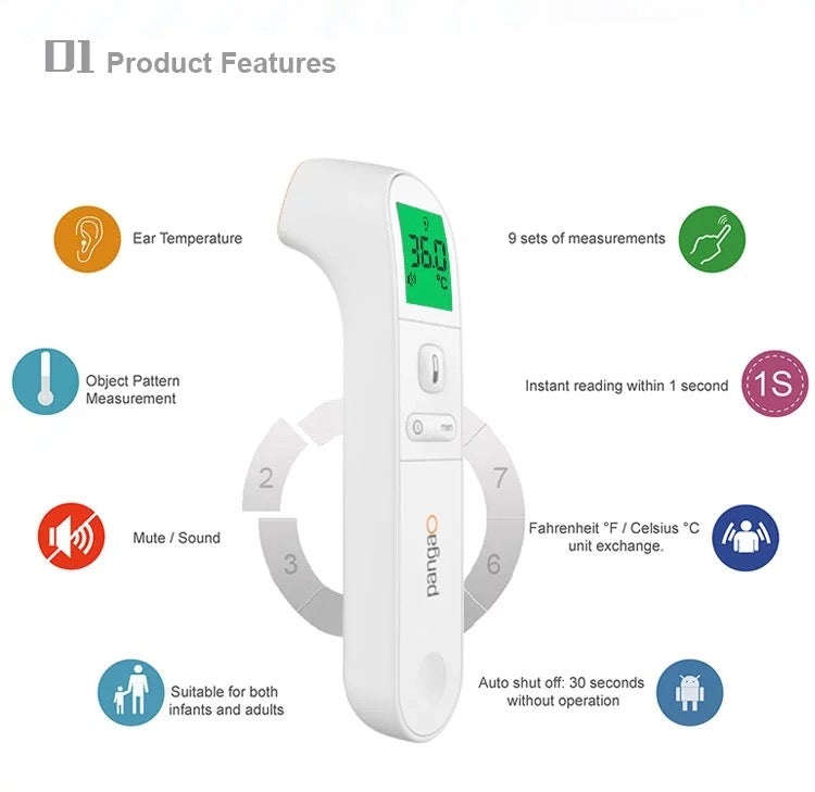 Infrared Digital Forehead Thermometer