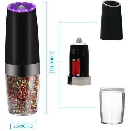 Gravity Electric Salt and Pepper Mill