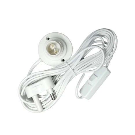 Redisson Lamp Holder With Thru Switch - 5M Lamp holder