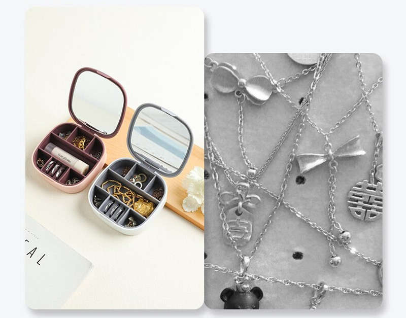 Multi-grid Jewelry Storage Organizer