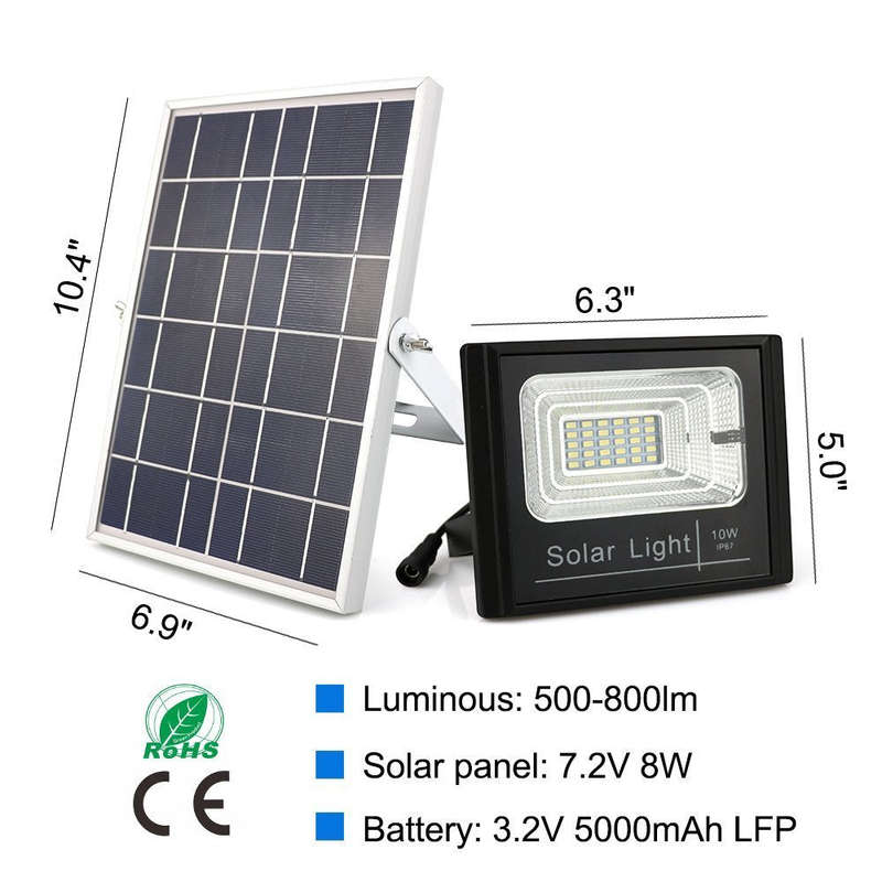 Solar LED Panel Waterproof Floodlight Various Sizes