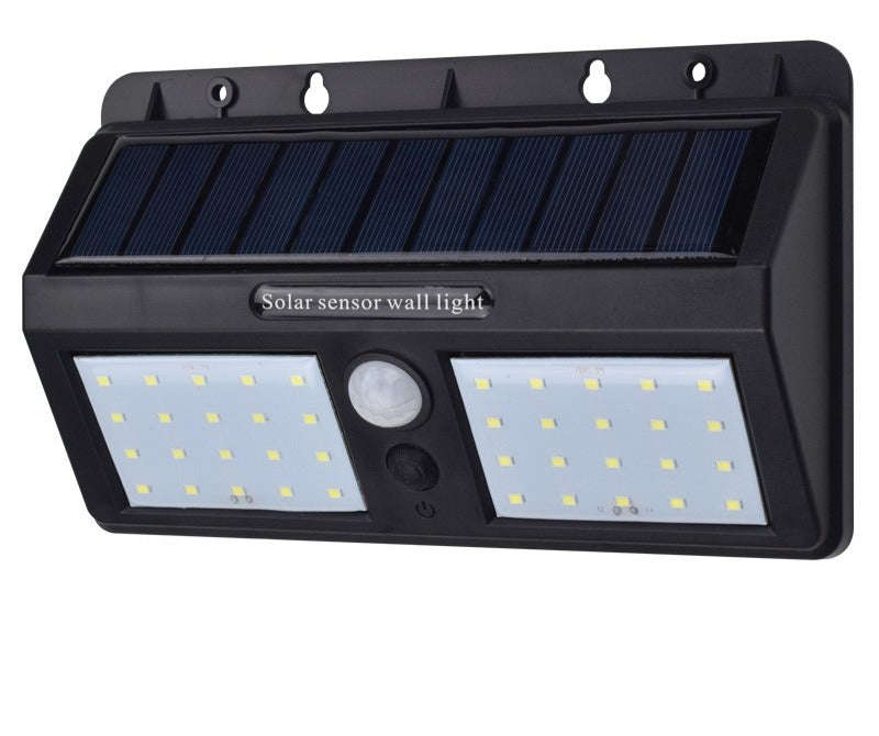 Solar Powered Motion LED Wall Light - 20LED