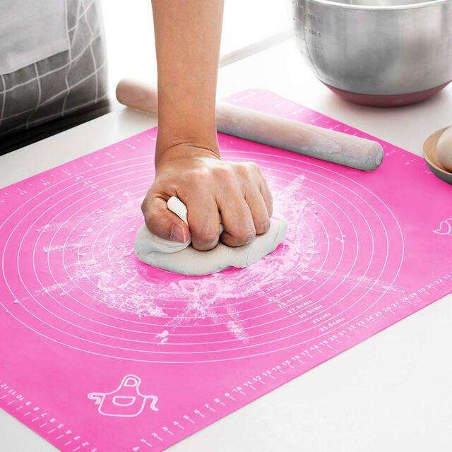 Silicone Non-Stick Baking Mat With Measurements 50x40cm