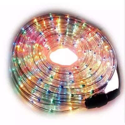 Multicolor Christmas Rope Light 10M