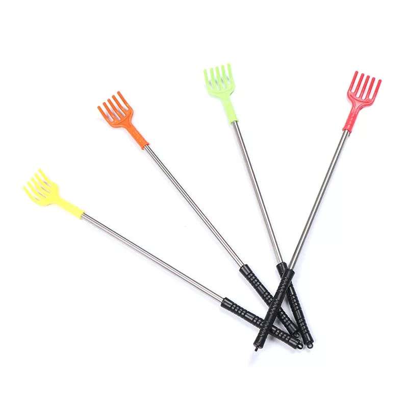 Stainless Steel and Plastic Back Scratcher