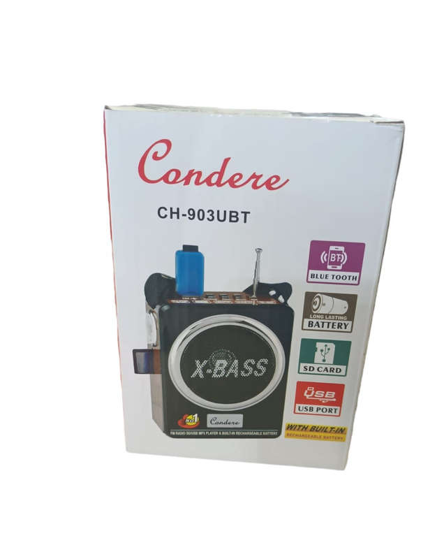 Condere CH-903UBT with rechargeable battery