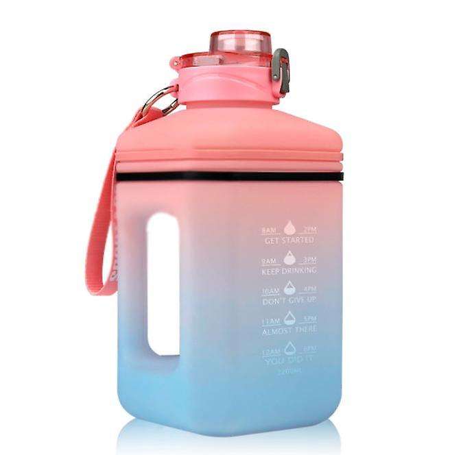 2 Litre Leak Proof Water Bottle With Straw