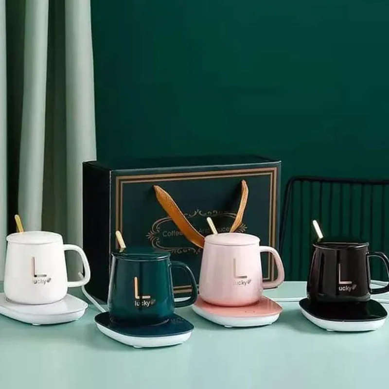 Electric Coffee Mug +  Heating Pad Rechargeable  Auto-off