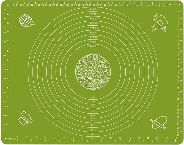 Silicone Non-Stick Baking Mat With Measurements 50x40cm