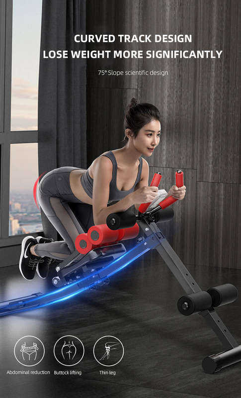 Foldable Indoor Gym Exercise Fitness Abdominal Trainer