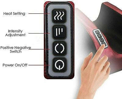 Electric Foot Calf Massager Massage Machine Ankle Leg Kneading Heating