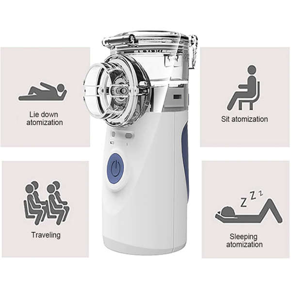Portable Ultrasonic Nebulizer Mini Handheld Inhaler Respirator