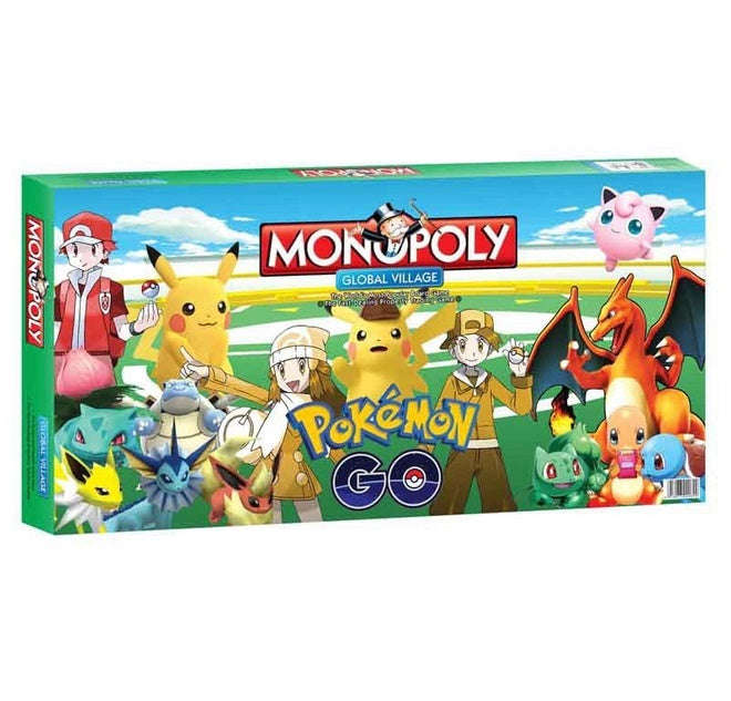 Monopoly Pokemon Global Village Game