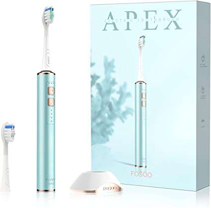 FOSOO APEX Rechargeable  Sonic Electric Toothbrush