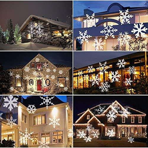 Christmas Snow Flakes LED Light