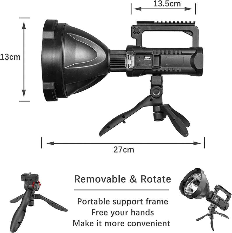 W5120 Multifunctional Searchlight Hight-Power LED Spotlight