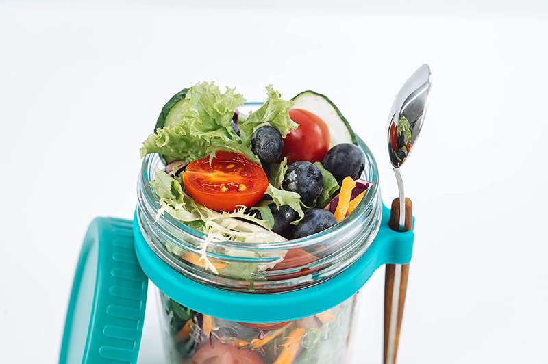 Oats Jars with Lid and Spoon