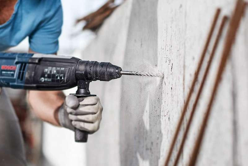 8-Piece SDS Plus Hammer Drill Bit Set