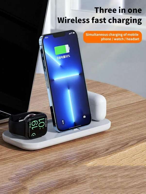 Wireless Charger 3 In 1 Wireless Charging Dock