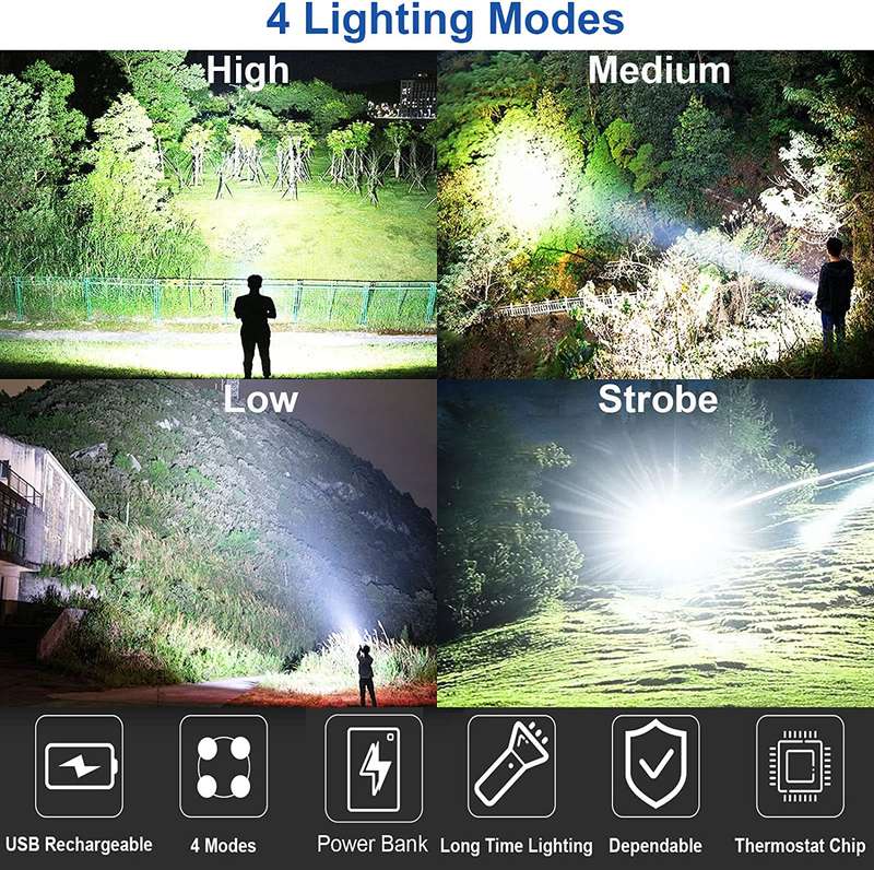 W5120 Multifunctional Searchlight Hight-Power LED Spotlight