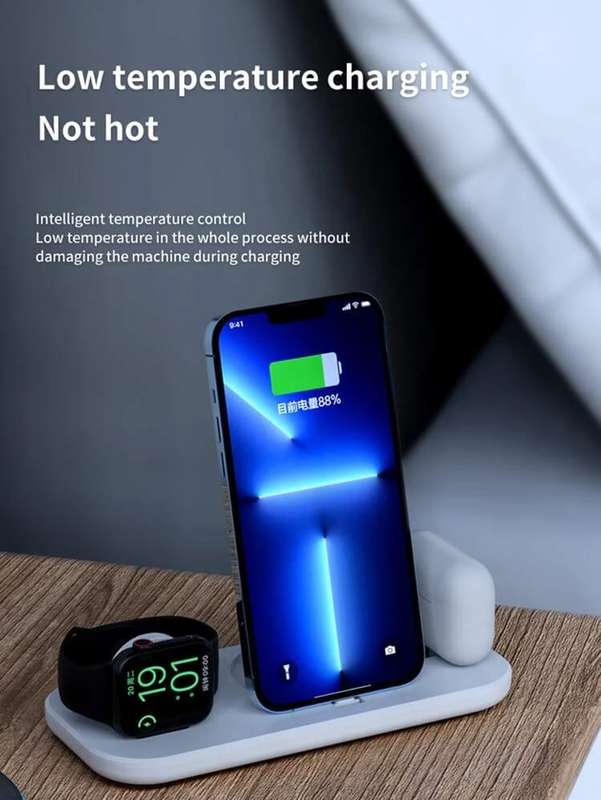 Wireless Charger 3 In 1 Wireless Charging Dock
