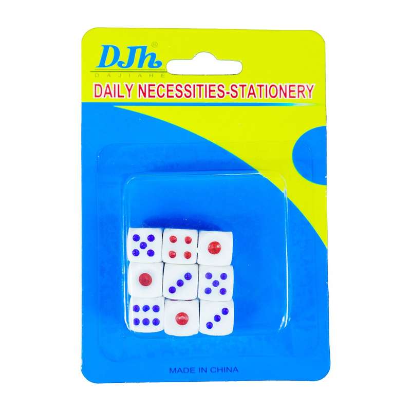 Small Board Game Dice 9pcs 1set