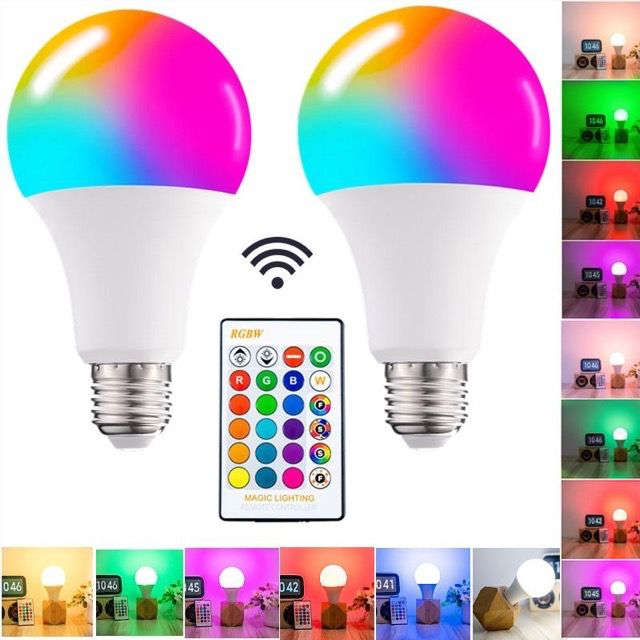 Remote Controlled LED Colorful Lamp