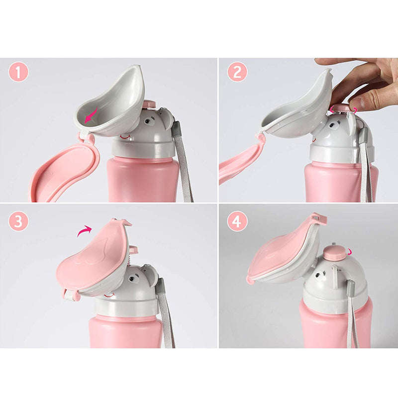 Travel Pee Urinal Potty Training Cup Bottle
