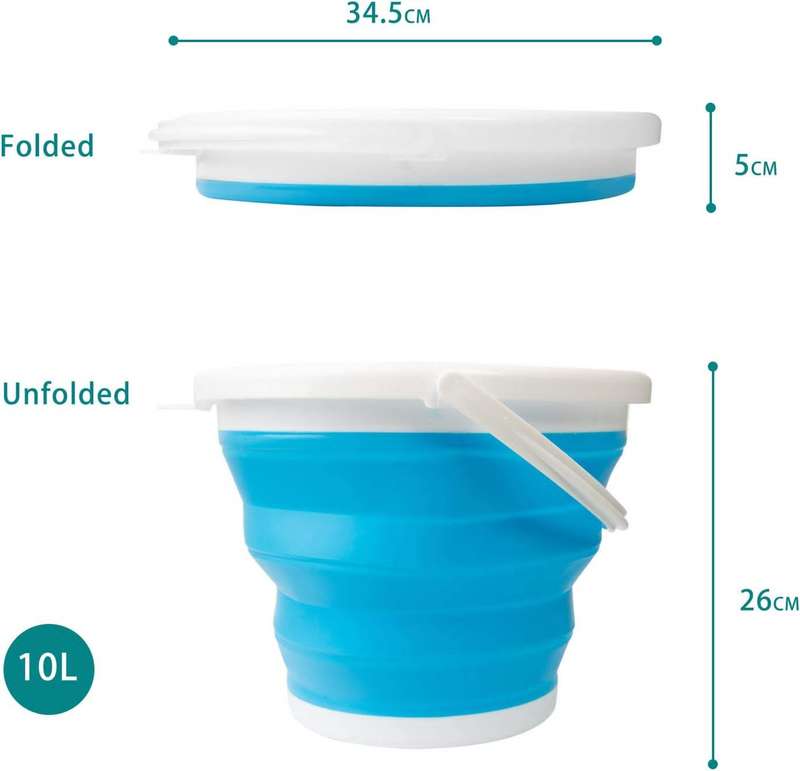 5L Foldable Bucket