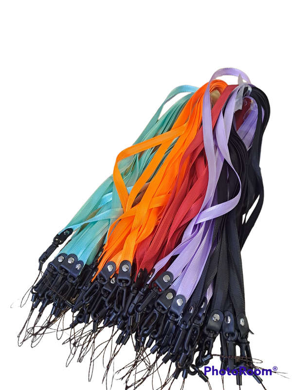 Lanyards for Keys, Whistle, Cell Phone, Wallet, ID Holder- It comes in different colors-1pc