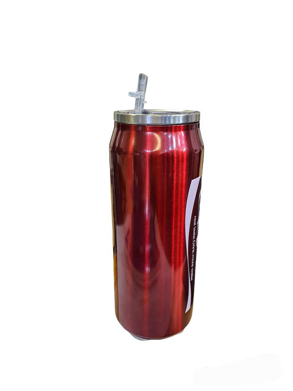 Attractive Stainless Steel Coca Cola Vacuum Cup- Red
