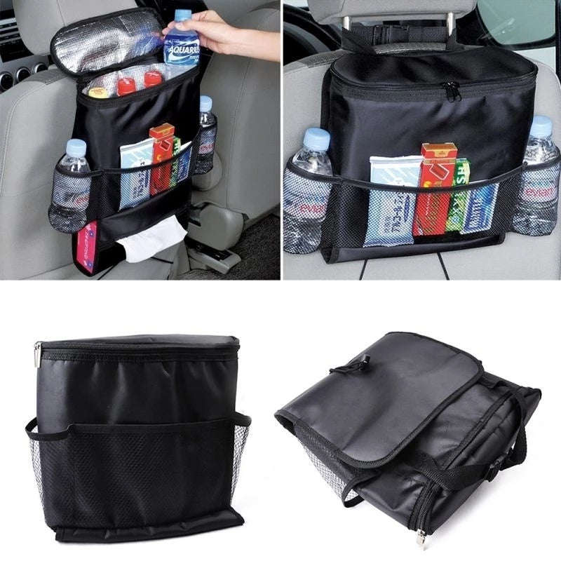 Multi-Pocket Car Seat Organizer