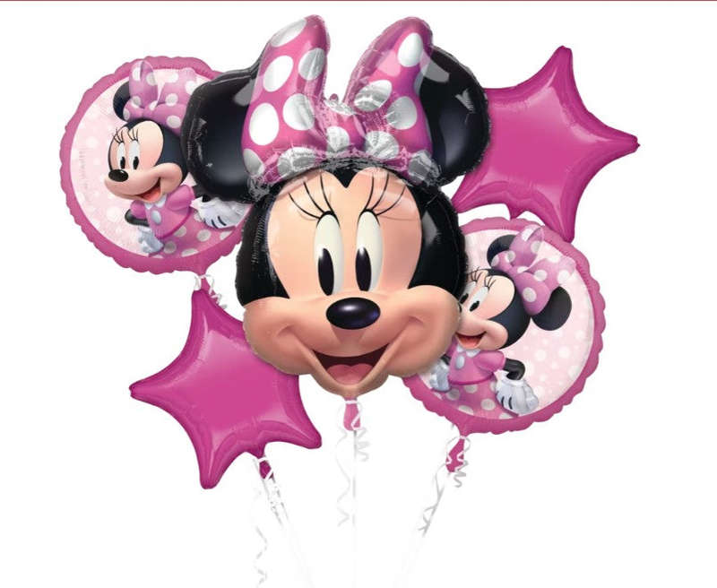 Children Birthday 5Pcs Helium Balloons Birthday Party (Assorted )