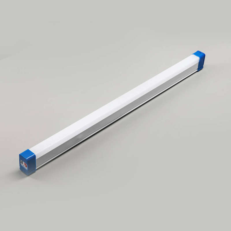 LED lithium battery rechargeable portable tube